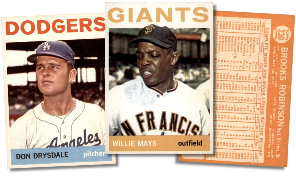 1964 Topps Baseball Cards 